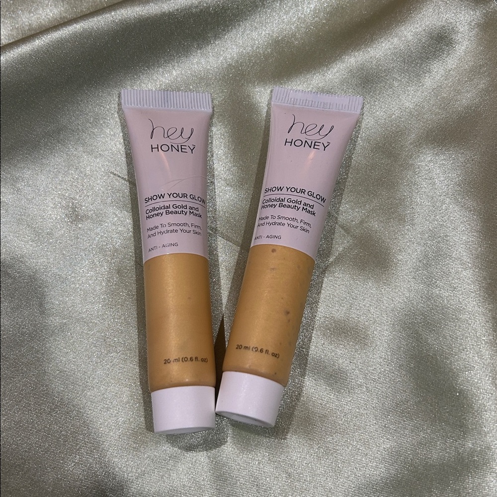 Hey Honey Show Your Glow Colloidal Gold and Honey Beauty Mask Anti Aging 20ml